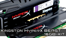 Beitragsbild: Kingston HyperX Beast 16GB-Kit 1866Mhz